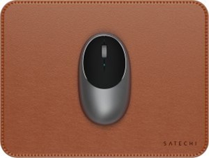 Picture of Podkadka na biurko ze skóry wegaskiej Satechi Premium Mouse Pad (brown)