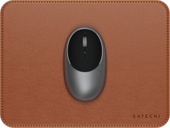 Picture of Podkadka na biurko ze skóry wegaskiej Satechi Premium Mouse Pad (brown)