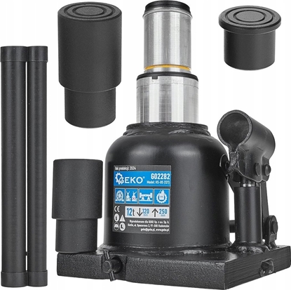 Picture of Podnonik hydrauliczny supkowy dwustopniowy- niski 12T (4)