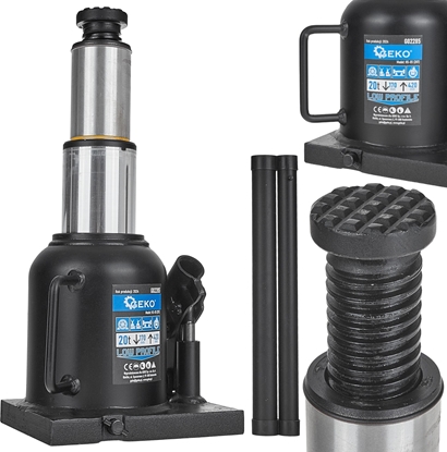 Attēls no Podnonik hydrauliczny supkowy dwustopniowy- niski 20T (2)