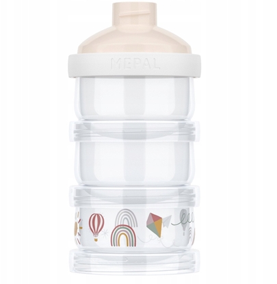 Picture of POJEMNIK NA MLEKO W PROSZKU MIO 3-CZCIOWY SUNSHINE & RAINBOW 108063565245