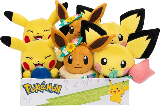Picture of POKEMON PLUSH 20 CM SPRING ASS CDU - assorted