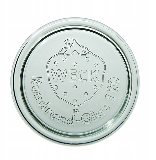 Picture of Pokrywa szklana Weck 120 mm, 6 szt.