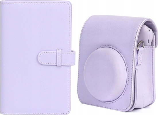 Picture of Pokrowiec LoveInstant Futera Etui Do Fuji Instax Mini 12 + Album 108x / Fioletowy