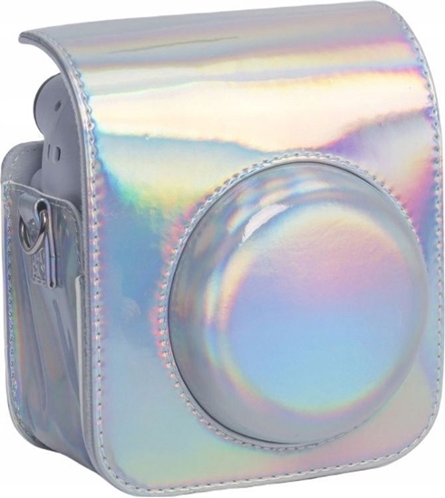 Picture of Pokrowiec LoveInstant Futera Etui Pokrowiec Do Fujifilm Instax Mini 12 / Srebrny Bysk