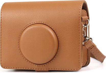 Attēls no Pokrowiec LoveInstant Futera Etui Pokrowiec Do Fujifilm Instax Mini Evo / Brzowy