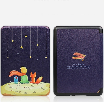 Изображение Pokrowiec Strado Etui Graficzne do Kindle Paperwhite 5 (Child and Fox) uniwersalny