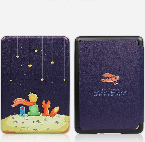 Изображение Pokrowiec Strado Etui Graficzne do Kindle Paperwhite 5 (Child and Fox) uniwersalny
