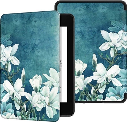 Изображение Pokrowiec Strado Etui graficzne Smart Case do Kindle Paperwhite 1/ 2/ 3 (Orchid)