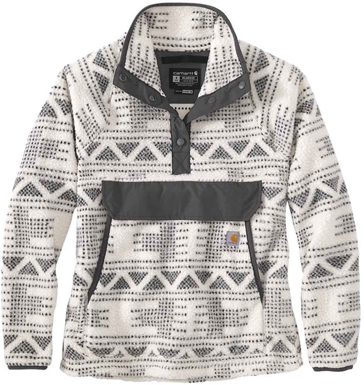Picture of Polar Carhartt Fleece Pullover MALT GEOMETRIC PRIN