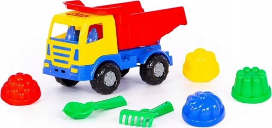 Изображение Polesie Polesie 93226 Zestaw do piasku Nr 641 "Mira" Samochód-wywrotka + akcesoria