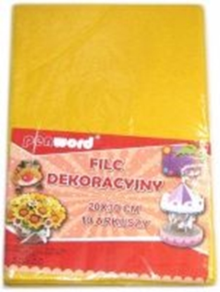 Attēls no Polsirhurt Filc dekoracyjny óty 20x30 10szt.