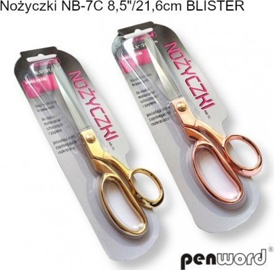 Изображение Polsirhurt Noyczki biurowe NB-7C 8,5''/21,6cm mix cena za 1 szt