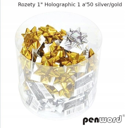 Изображение Polsirhurt Rozety holographic (50szt)