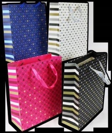 Изображение Polsirhurt Torebka prezentowa 26x32x10cm MIX