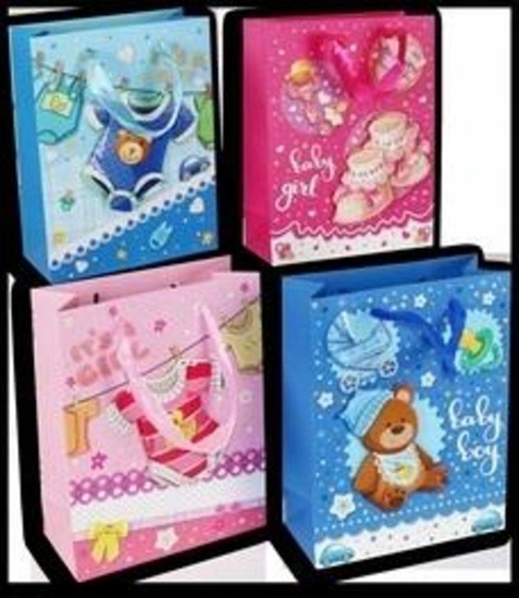 Изображение Polsirhurt Torebka prezentowa 30x39x12cm MIX