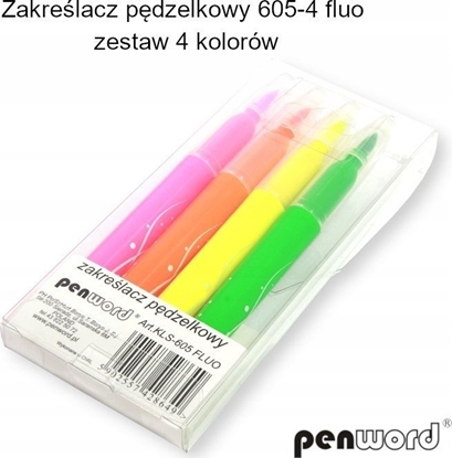 Изображение Polsirhurt Zakrelacz pdzelkowy 605-4 Fluo 4 kolory