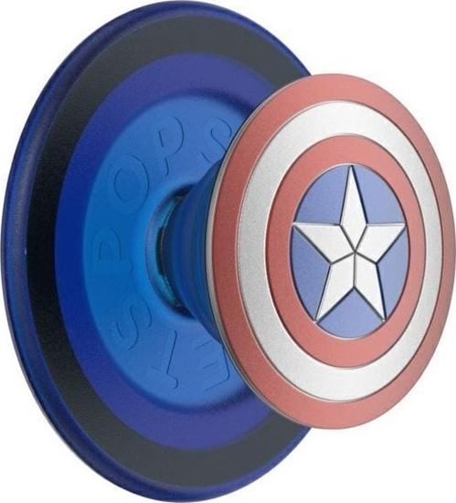 Picture of Popsockets 2 Captain America 113159 Phone Holder and Stand - MagSafe