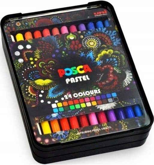 Picture of Posca Posca - Pastels - Bright and intense colors (24 pcs) (402022) /Arts and Crafts