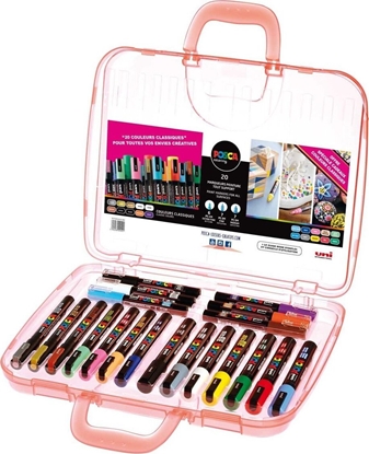 Picture of Posca POSCA Marker UNI Malkoffer Klassik 20er Set