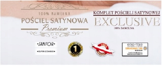 Picture of Pociel satynowa EXCLUSIVE CZ (140x200-1,70x90-1)