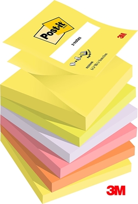 Picture of Post-it Karteczki Post-it Z-Notes 76x76mm (R330NR) mix kolorów (6x100)