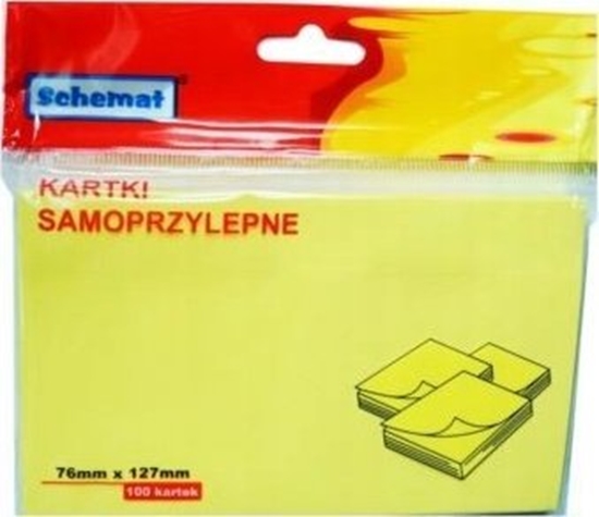 Picture of Post-it Karteczki samoprzylepne 76x127mm 100szt