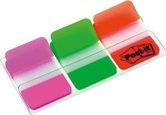 Picture of Post-it Znaczniki paskowe 3 kolory