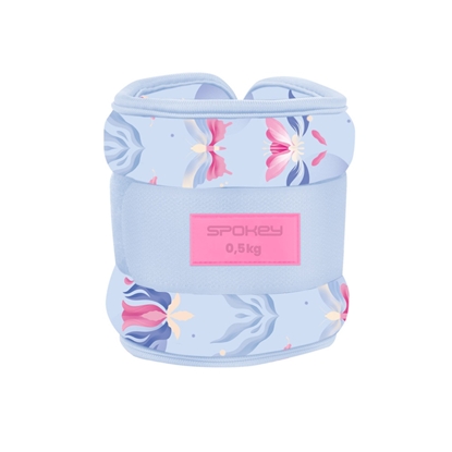 Attēls no Potīšu un plaukstas locītavu atsvari 2x 0,5 kg Spokey THE BLOOM FORM