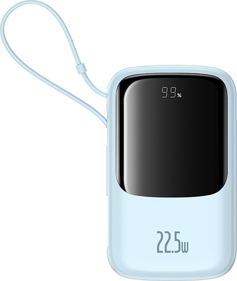 Picture of Power bank 10000mAh Qpow Pro+ 22.5W USB-C - niebieski BASEUS