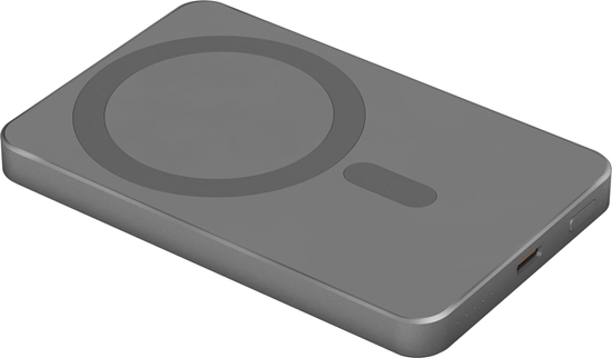 Изображение POWER BANK indukcyjny Kruger&Matz 5000 mAh Mag Safe szary