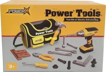 Picture of Zestaw narzdzi Bosch POWER X, Tool Set w/ Electric Drill and Tool Bag
