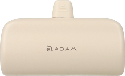 Изображение Powerbank Adam Elements Gravity P5C - kompaktowy powerbank USB-C 5000mAh beowy