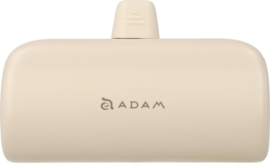 Picture of Powerbank Adam Elements Gravity P5C - kompaktowy powerbank USB-C 5000mAh beowy