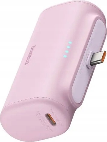 Picture of Powerbank Baseus Compact USB-C 5000mAh, 20W (róowy)