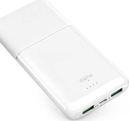 Picture of Powerbank Puro DAILY 10 PLUS 10000mAh 2x USBA / 1x USB-C 22.5W - biay
