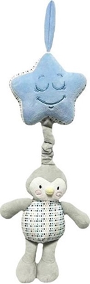 Изображение Pozytywka Pingwin Mitowo-Niebieski Przytulanka Mikki Materia Dwik