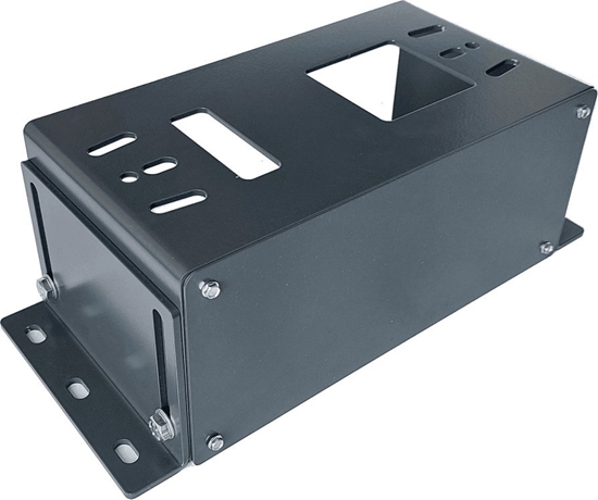 Picture of Presbet Podstawa montaowa 15,5-24cm OCYNK RAL7016 pod napdy NICE, FAAC, GENIUS, BENINCA, KEY, CAME, ROGER