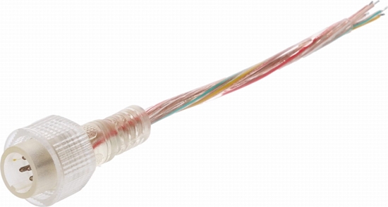 Picture of Prescot Prescot wtyk dc hermetyczny clear rgbw led-zip-m-rgbw