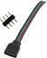 Изображение Prescot Prescot wtyk rgb 4pin do sterownika czarny wtyk-rgb-4pin-cz
