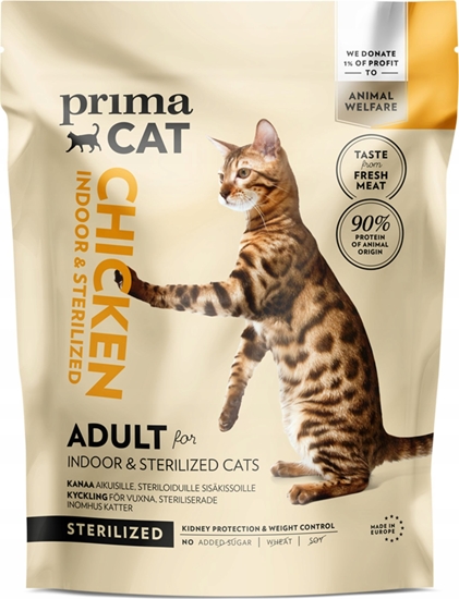 Picture of Prima CAT FOOD CHICKEN STERILIZED ADULT 4 KG
