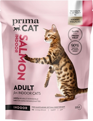 Picture of Prima CAT FOOD SALMON FOR INDOOR ADULT 1.4KG