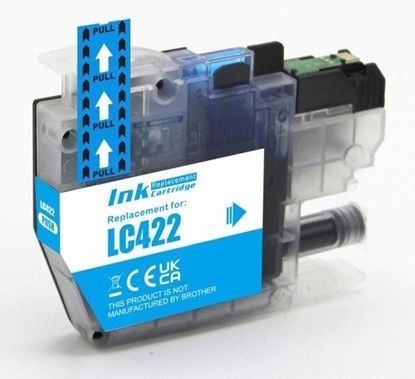 Attēls no PRISM Brother Tusz LC-422 Cyan 500str 100% new