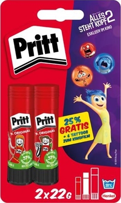 Attēls no Pritt Pritt Klebestift 2x22g Alles steht Kopf 2 Design BTS2024 retail