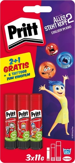 Picture of Pritt Pritt Klebestift 3x11g Alles steht Kopf 2 Design BTS2024 retail