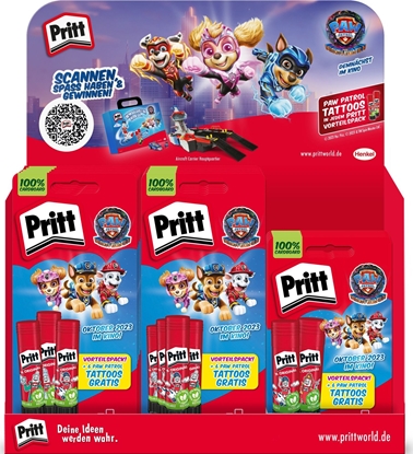 Attēls no Pritt Pritt Klebestifte Display Paw Patrol 3x11g, 4x11g, 2x22g