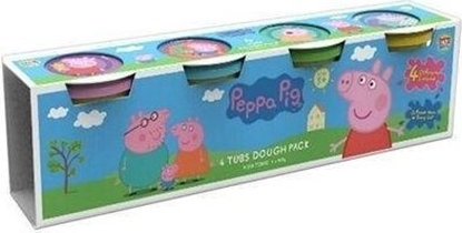 Изображение Pro Kids Ciastolina winka Peppa 4 tuby