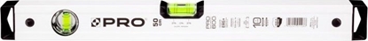 Изображение PRO POZIOMICA BIAÅA WSKAÅ¹NIK POZIOMU I PIONU SPADEK 2% 60 CM