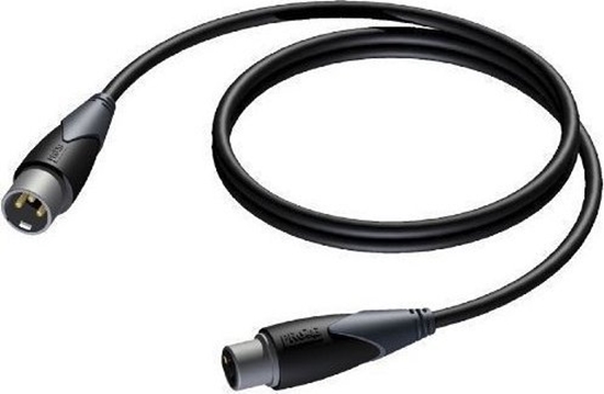 Изображение Procab Kabel PROCAB CLD953/5, DMX AES/ EBU XLR (M) do XLR (F) (5m)