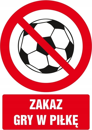Picture of PROCERA Znak TDC, Zakaz gry w pik